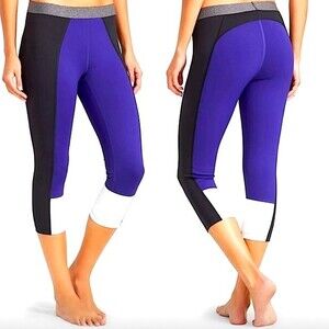 Derek Lam 10C Athleta Block Studio Capris Leggings Size XS